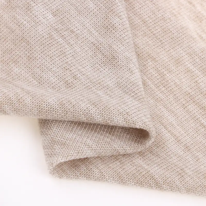 China Fabric for Blouse,Crop Top,Lingerie Tricot Knit Fabric Polyester Rayon Elastane BROWN color buy from China wholesaler bulk order at wholesale price free worldwide shipping Alibaba