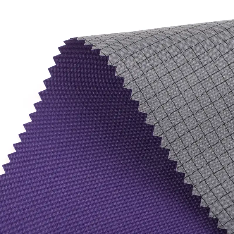 China Fabric for Pants,Jackets,Trench Coat,Waist coat Polyester Oxford Synthetic Woven Fabric Polyester violet color buy from China wholesaler bulk order at wholesale price free worldwide shipping Alibaba