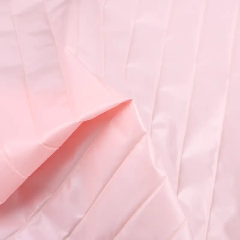China Fabric for Jackets,Uniform,Waist coat Crepe Synthetic Woven Fabric Polyester Pink color buy from China wholesaler bulk order at wholesale price free worldwide shipping Alibaba