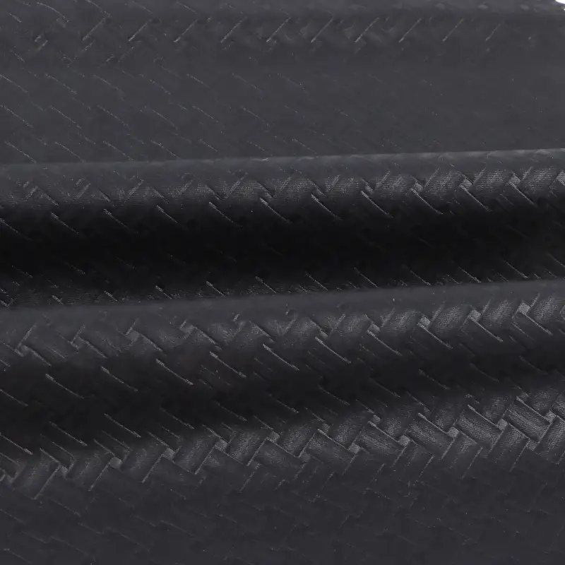 China Fabric for Jackets,Padded Jacket,Waist coat Taslon Synthetic Woven Fabric Nylon BLACK color buy from China wholesaler bulk order at wholesale price free worldwide shipping Alibaba