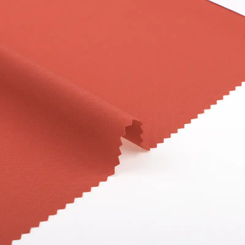 China Fabric for Shirt,Pants,Shorts,Jogger,Padded Jacket Four Stretch Polyester Woven Fabric Synthetic Woven Fabric Polyester Spandex red color buy from China wholesaler bulk order at wholesale price free worldwide shipping Alibaba