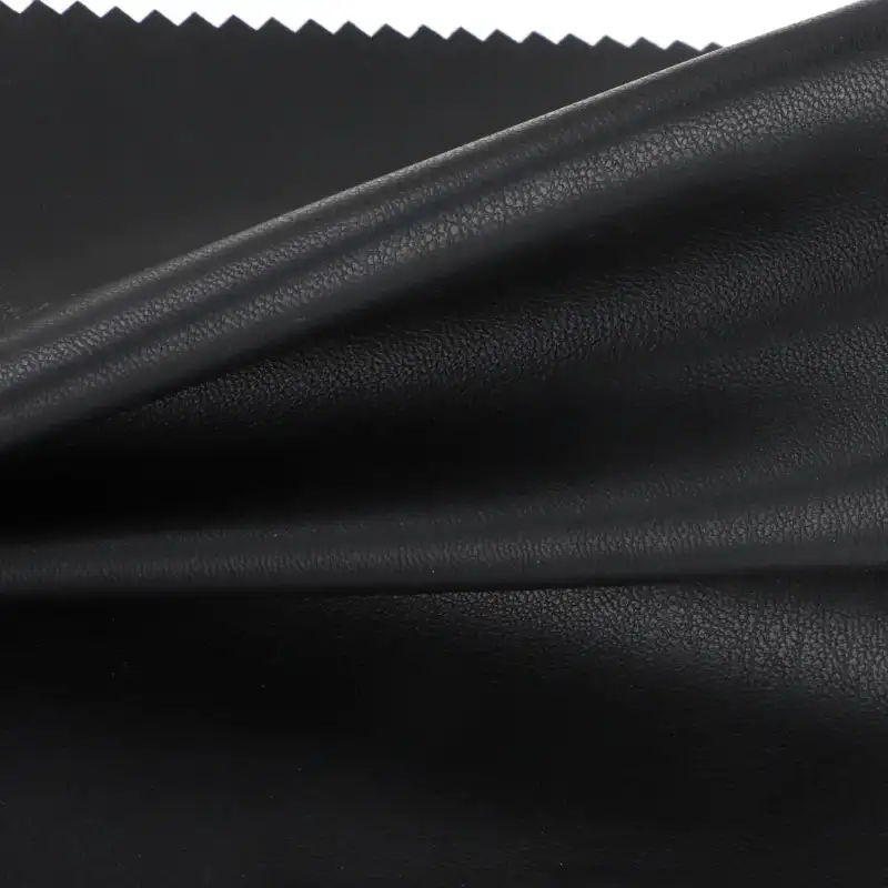 China Fabric for Jackets,Trench Coat,Overcoat,Waist coat PU Woven Blended Fabric Polyester BLACK color buy from China wholesaler bulk order at wholesale price free worldwide shipping Alibaba