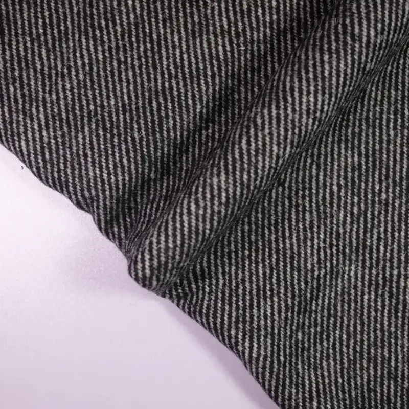 China Fabric for Overcoat,Suit Chanel-Style Fabric Woolen Polyester Wool Chemical Fiber Black color buy from China wholesaler bulk order at wholesale price free worldwide shipping Alibaba