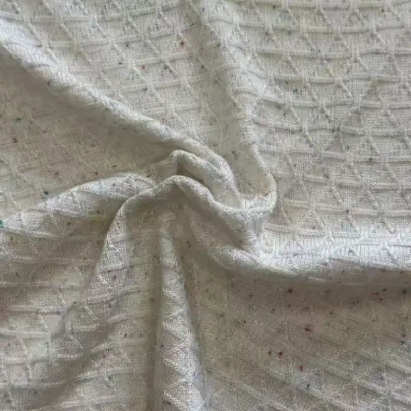 China Yarn for Shirt,Tank Top,Blouse,Crop Top,Skirt,Open Cardigan (Sweater),Full-Zipper Cardigan (Sweater),Half-Zipper Cardigan (Sweater) Core Filling Yarn Fancy Yarn Eco Vero Polyester 米白色 color buy from China wholesaler bulk order at wholesale price free worldwide shipping Alibaba