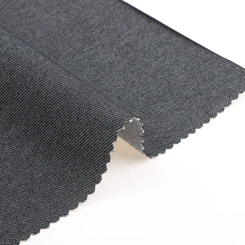 China Fabric for Pants,Jackets,Uniform High Stretch Yarn Fabric Synthetic Woven Fabric Polyester Darkgray color buy from China wholesaler bulk order at wholesale price free worldwide shipping Alibaba