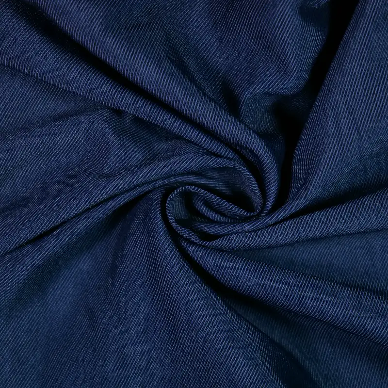 China Fabric for Pants,Blazer,Blouse,Trench Coat,Skirt ,Wide Leg Trousers Twill Woven Blended Fabric Nylon Rayon blue color buy from China wholesaler bulk order at wholesale price free worldwide shipping Alibaba