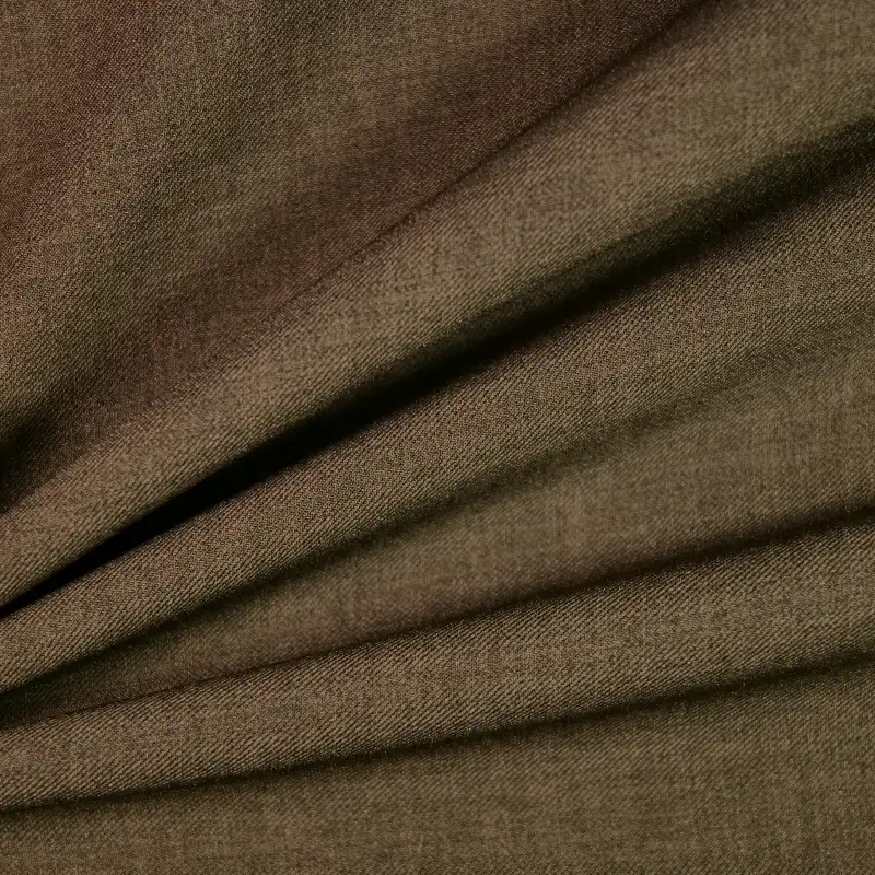 China Fabric for Pants,Suit Trouser,Trench Coat,Uniform,Skirt  Twill Synthetic Woven Fabric Polyester Elastane brown color buy from China wholesaler bulk order at wholesale price free worldwide shipping Alibaba