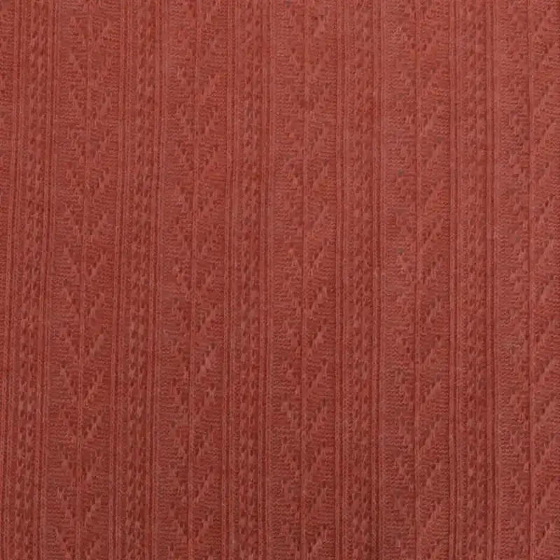 China Fabric for Open Cardigan ,Hoodie   Weft Jacquard Knit Fabric Polyester Rayon Spandex red color buy from China wholesaler bulk order at wholesale price free worldwide shipping Alibaba