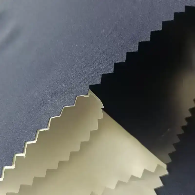 China Fabric for Down Jacket,Padded Jacket T400 Polyester Yarn Fabric Synthetic Woven Fabric Polyester PET navy color buy from China wholesaler bulk order at wholesale price free worldwide shipping Alibaba