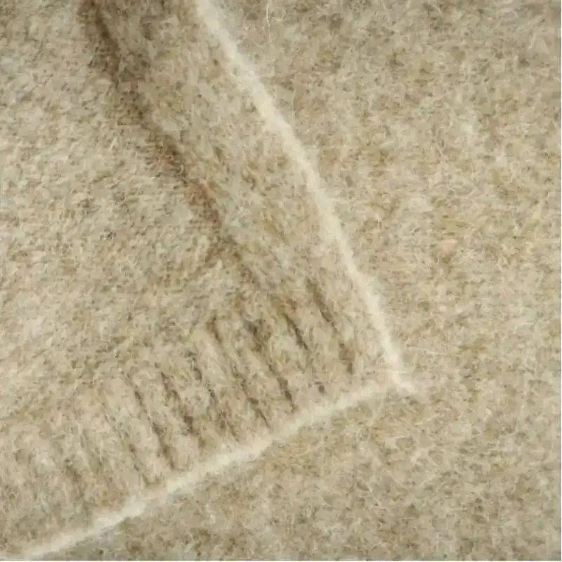 China Yarn for Open Cardigan (Sweater) Mossy Yarn Fancy Yarn Recycled Polyester Rayon Wool Spandex 驼色 color buy from China wholesaler bulk order at wholesale price free worldwide shipping Alibaba