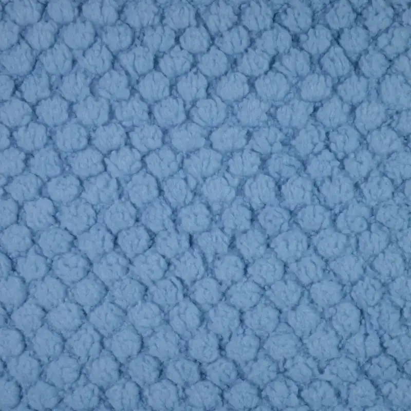 China Fabric for Hoodie,Pajamas,Loungewear Double-side fleece Knit Fabric Polyester Blue color buy from China wholesaler bulk order at wholesale price free worldwide shipping Alibaba