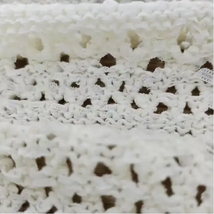 China Yarn for Knitted Jacket (Sweater),Polo T-shirt (Sweater),Hoodie  (Sweater),Kids Ruffled Edge Jumper (Sweater) Tubular Tape Yarn Fancy Yarn Acrylic Nylon 白色 color buy from China wholesaler bulk order at wholesale price free worldwide shipping Alibaba