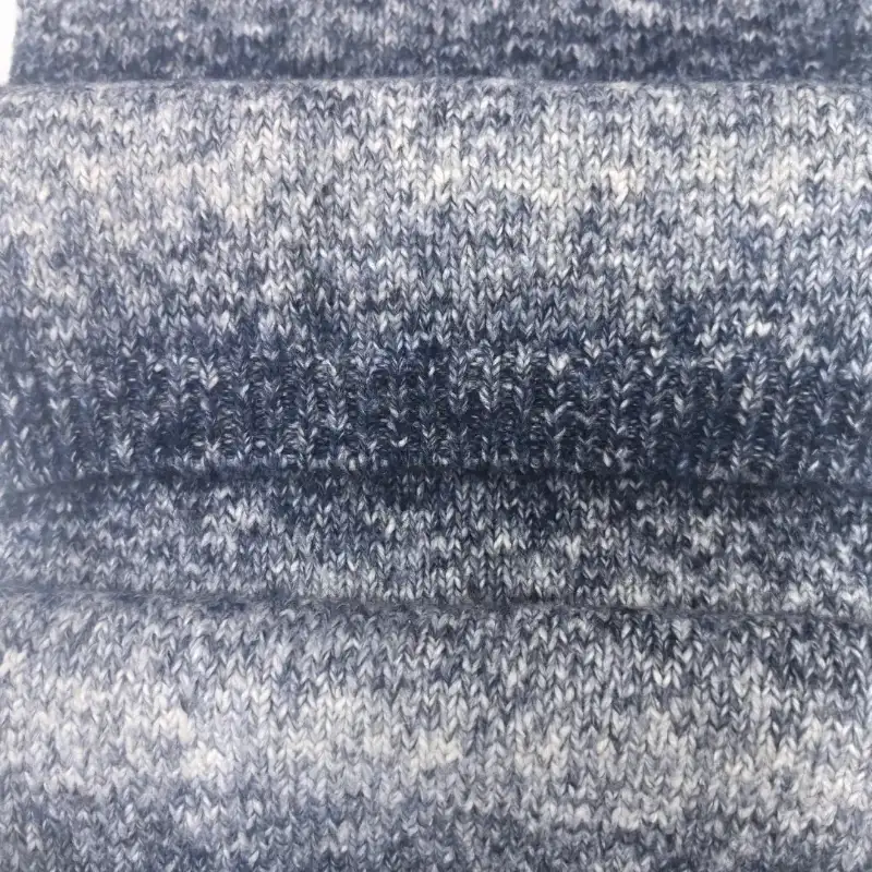 China Yarn for Open Cardigan (Sweater),Round Neck Pullover (Sweater),Crop Top Pullover (Sweater) Mossy Yarn Fancy Yarn Wool BCI Cotton Nylon Recycled Polyester Elastane NAVY color buy from China wholesaler bulk order at wholesale price free worldwide shipping Alibaba