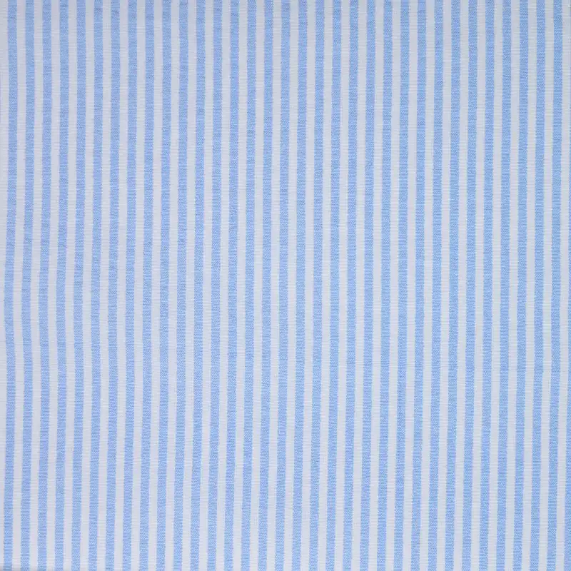 China Fabric for Blouse,Skirt,Over Shirt Yarn Dyed Stripe Woven Blended Fabric Polyester Cotton blue color buy from China wholesaler bulk order at wholesale price free worldwide shipping Alibaba