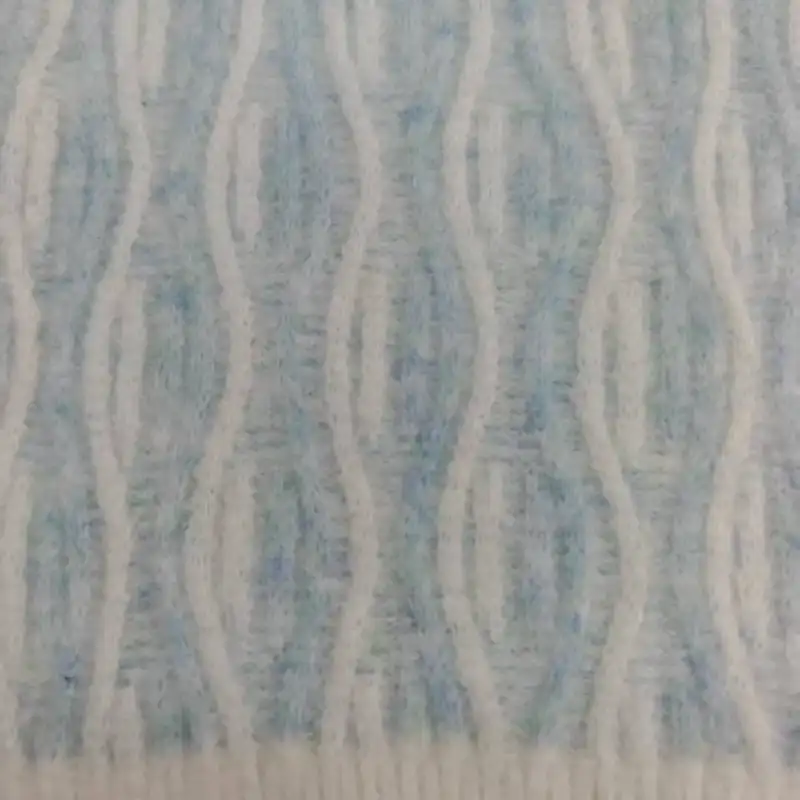 China Yarn for Open Cardigan (Sweater),Knitted Jacket (Sweater),Round Neck Pullover (Sweater),Crop Top Pullover (Sweater) Mossy Yarn Fancy Yarn Polyester Acrylic Elastane purple、brown、blue and white color buy from China wholesaler bulk order at wholesale price free worldwide shipping Alibaba