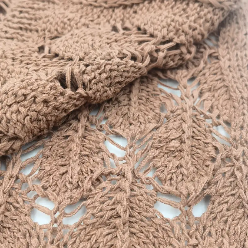 China Yarn for Ladies Vest (Sweater),Men’s Vest (Sweater),Hoodie  (Sweater) Ladder Yarn Fancy Yarn Cotton Nylon Brown color buy from China wholesaler bulk order at wholesale price free worldwide shipping Alibaba