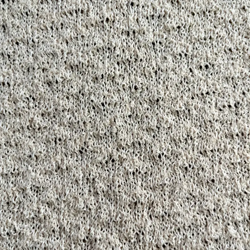 China Yarn for Tank Top,Crop Top,Ladies Vest (Sweater),Dresses (Cardigan Open) (Sweater) Boucle Yarn Fancy Yarn Cotton Polyester Flax 米色 color buy from China wholesaler bulk order at wholesale price free worldwide shipping Alibaba