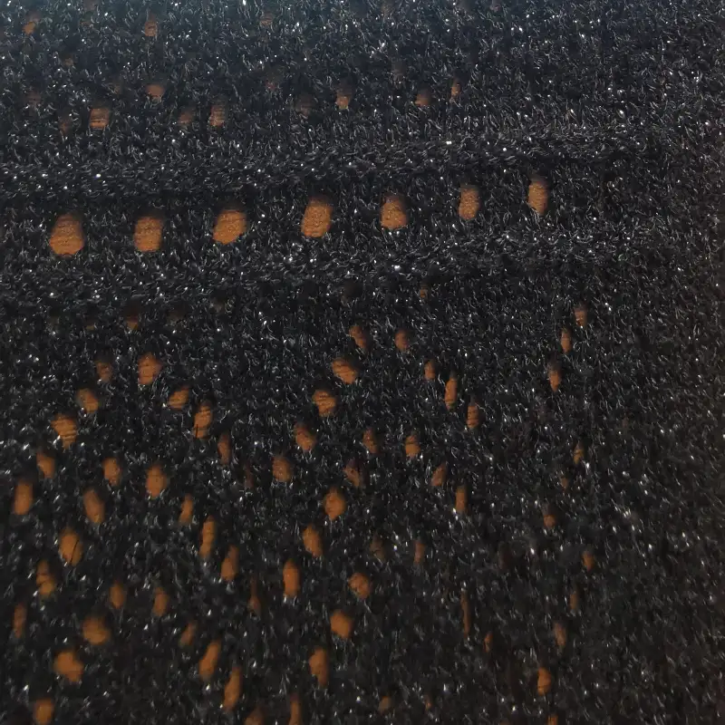 China Yarn for Open Cardigan (Sweater) Lurex Lurex Rayon Lurex 黑色 color buy from China wholesaler bulk order at wholesale price free worldwide shipping Alibaba