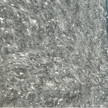 China Yarn for Open Cardigan (Sweater) Lurex Lurex Lurex Polyester 银白色 color buy from China wholesaler bulk order at wholesale price free worldwide shipping Alibaba