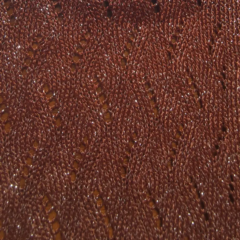 China Yarn for Open Cardigan (Sweater) Lurex Lurex Viscose Lurex 深棕色 color buy from China wholesaler bulk order at wholesale price free worldwide shipping Alibaba