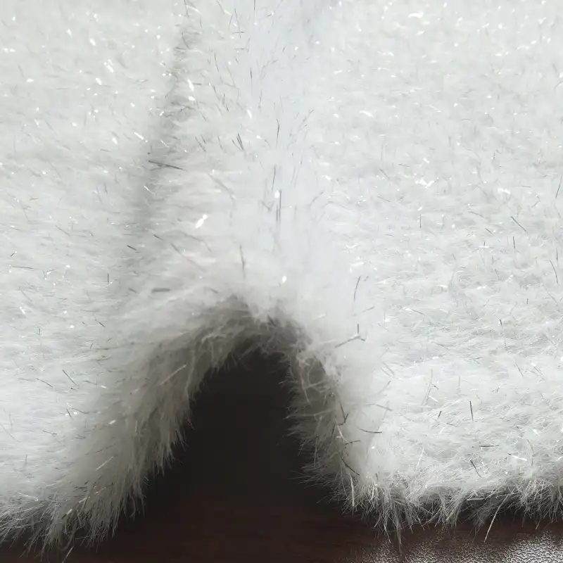 China Yarn for Open Cardigan (Sweater) Lurex Lurex Nylon Lurex 银白色 color buy from China wholesaler bulk order at wholesale price free worldwide shipping Alibaba