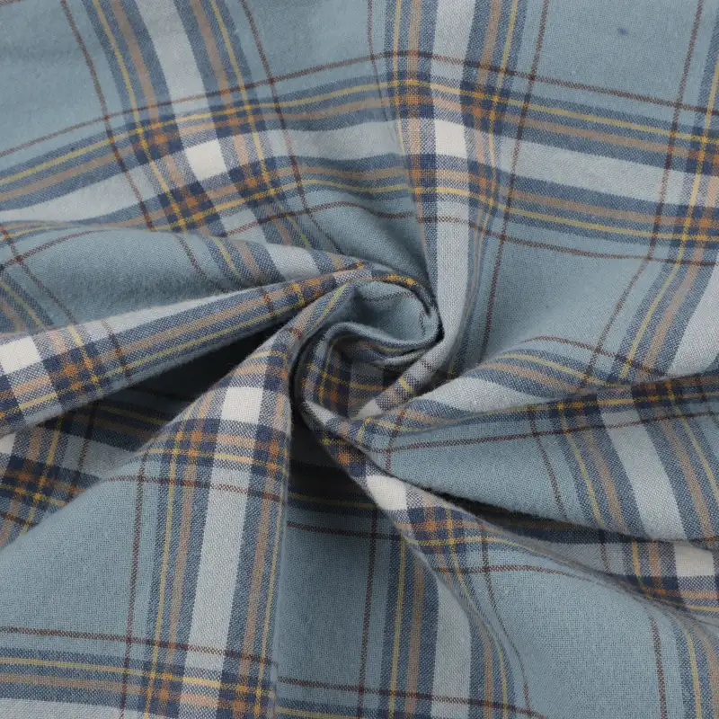 Bangladesh Fabric for Shirt Cotton Plain Natural Woven Fabric BCI Cotton  Check color buy from Bangladesh wholesaler bulk order at wholesale price free worldwide shipping Alibaba