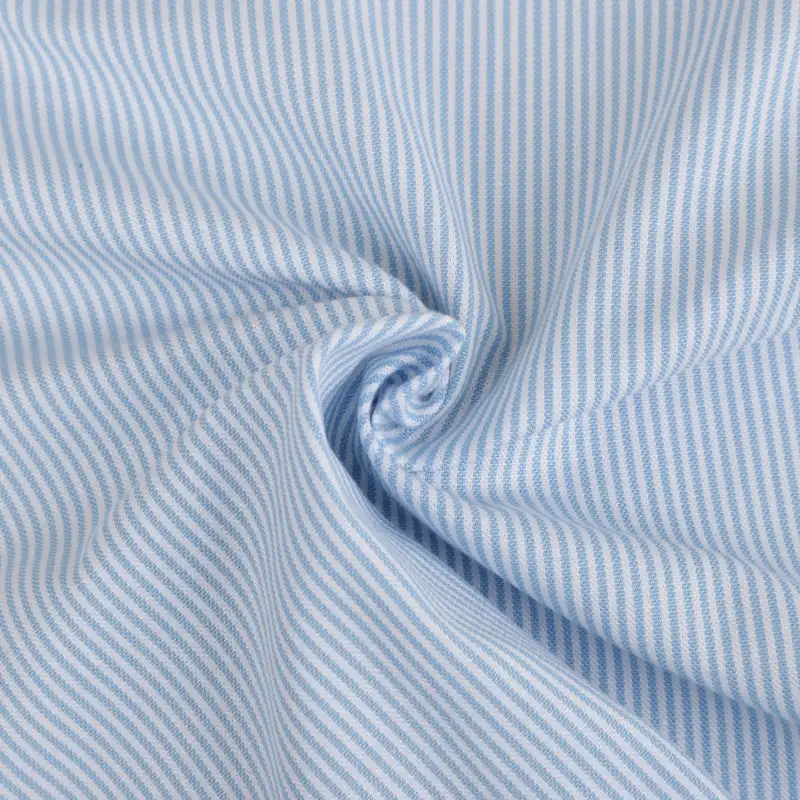 Bangladesh Fabric for Shirt,Crop Top,Skirt,Over Shirt Cotton YD Oxford Natural Woven Fabric Cotton White Gray Brown Stripe color buy from Bangladesh wholesaler bulk order at wholesale price free worldwide shipping Alibaba