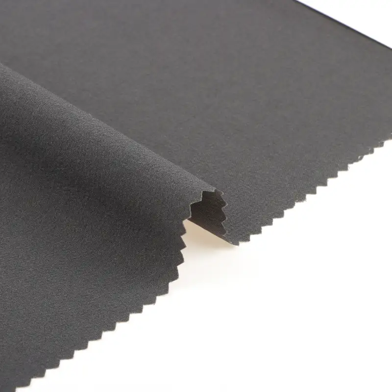 China Fabric for Pants,Jackets,Jogger,Padded Jacket Four Stretch Nylon Woven Fabric Synthetic Woven Fabric Polyamide Elastane dark grey color buy from China wholesaler bulk order at wholesale price free worldwide shipping Alibaba