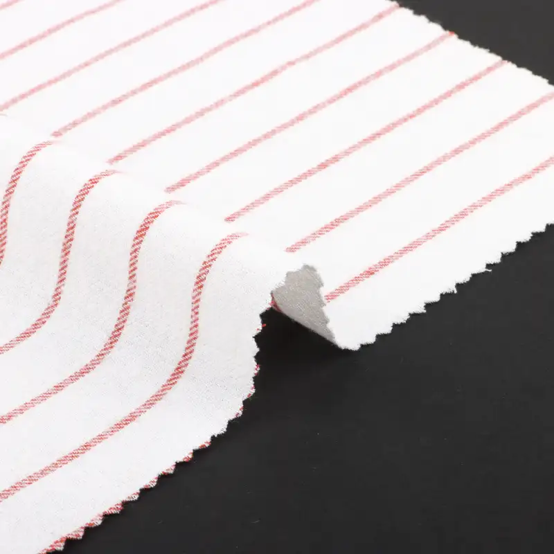 China Fabric for Blouse,Loungewear Cotton YD Flannel Natural Woven Fabric Cotton stripe color buy from China wholesaler bulk order at wholesale price free worldwide shipping Alibaba