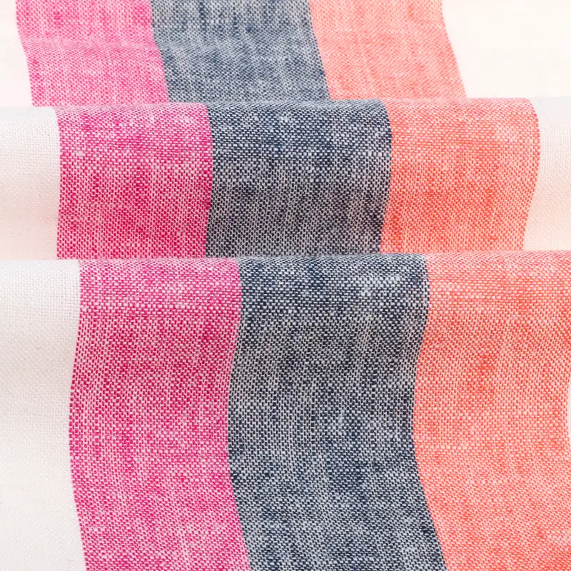 China Fabric for Tank Top,Blouse,Loungewear Linen/Rayon YD Plain Natural Woven Fabric Linen Rayon stripe color buy from China wholesaler bulk order at wholesale price free worldwide shipping Alibaba