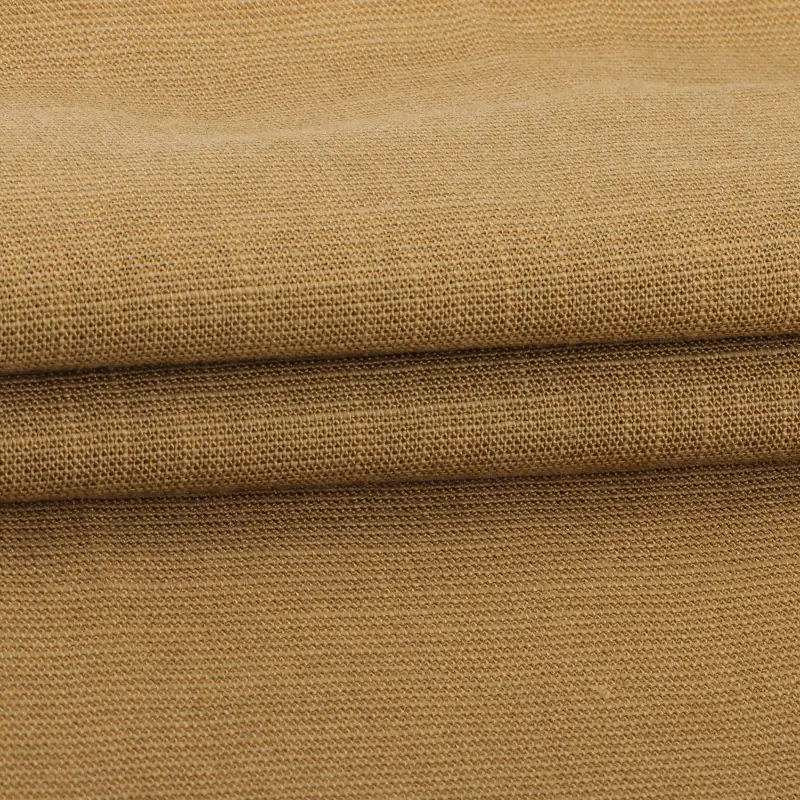 China Fabric for Pants,Jackets,Uniform Slub Fabric Natural Woven Fabric Rayon Cotton Brown color buy from China wholesaler bulk order at wholesale price free worldwide shipping Alibaba