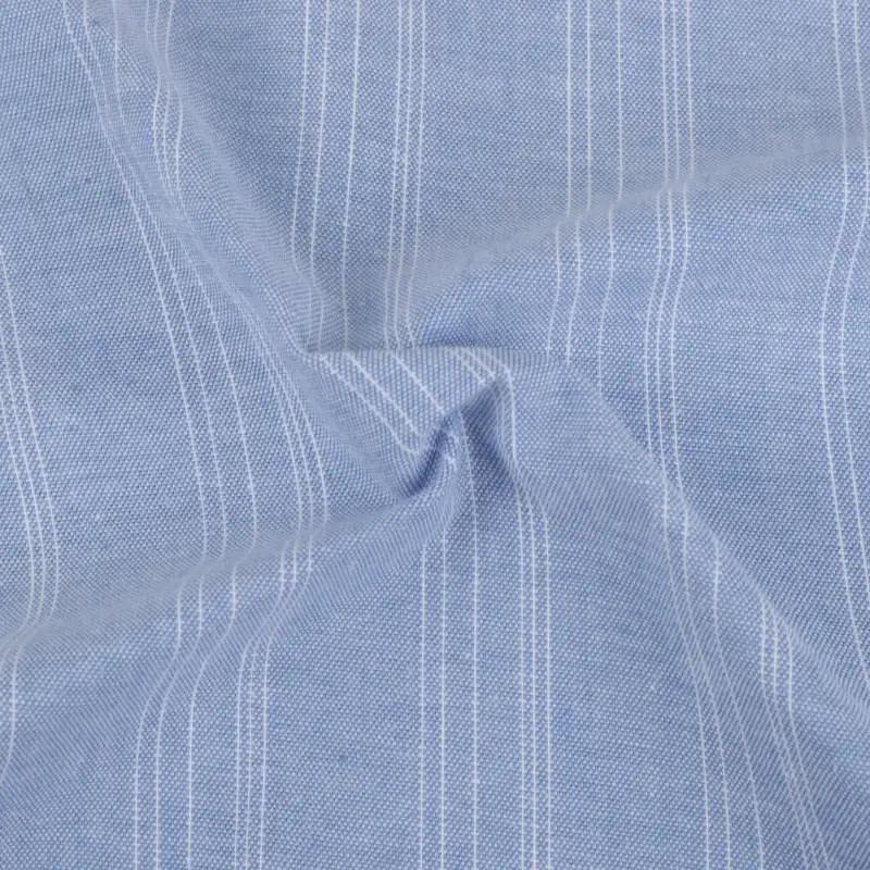 Bangladesh Fabric for Shirt End On End YD Poplin Natural Woven Fabric BCI Cotton Recycle Cotton Blue yd color buy from Bangladesh wholesaler bulk order at wholesale price free worldwide shipping Alibaba