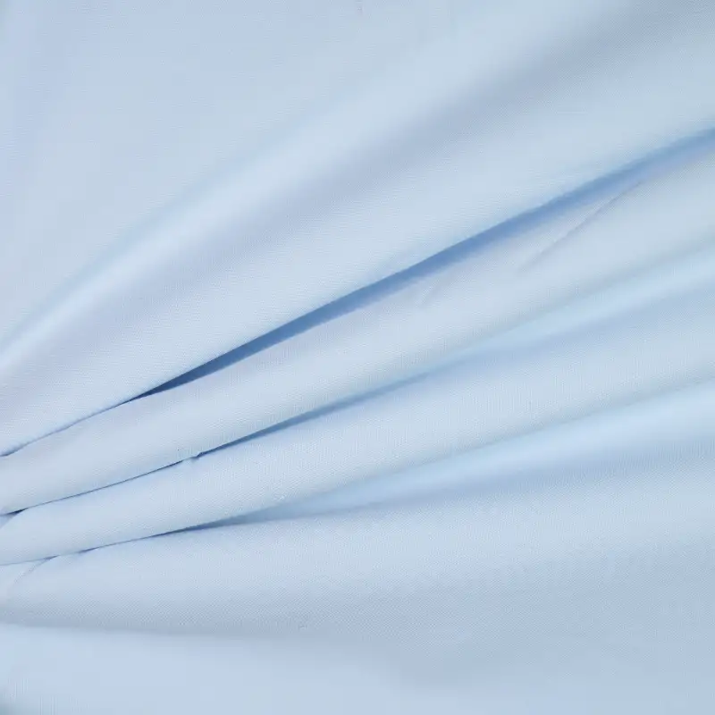 China Fabric for Skirt,Shirt Long Sleeve Button ,Shirt Long Sleeve Zipper ,Shirt Half Sleeve Button ,Shirt Half Sleeve Zipper  Cotton Plain Natural Woven Fabric Viscose Lyocell BLUE color buy from China wholesaler bulk order at wholesale price free worldwide shipping Alibaba