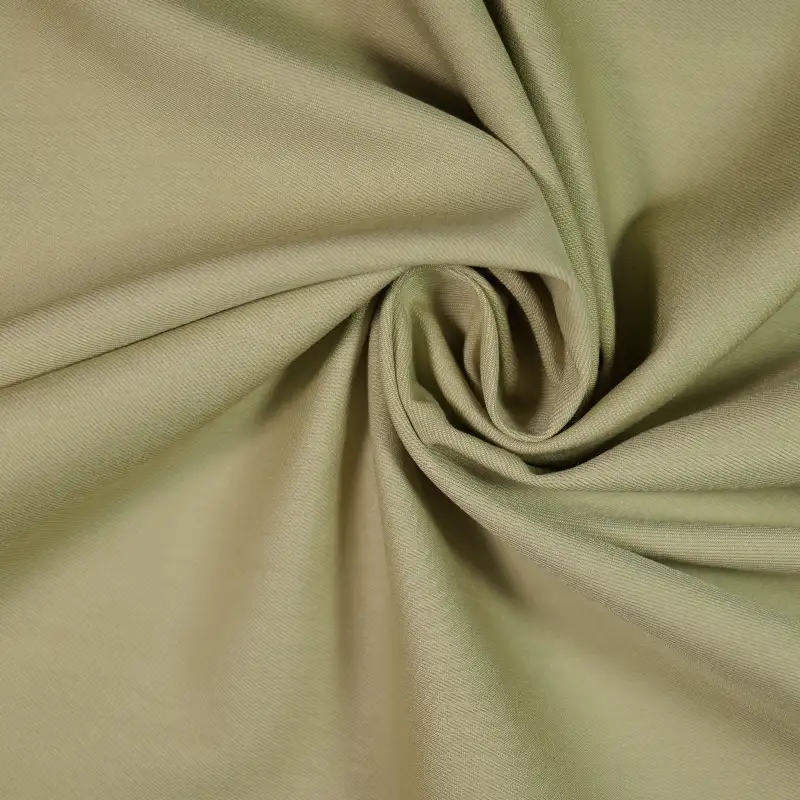 China Fabric for Pants,Jackets,Trench Coat Cotton Twill Natural Woven Fabric Bamboo Polyester Elastane dark green color buy from China wholesaler bulk order at wholesale price free worldwide shipping Alibaba