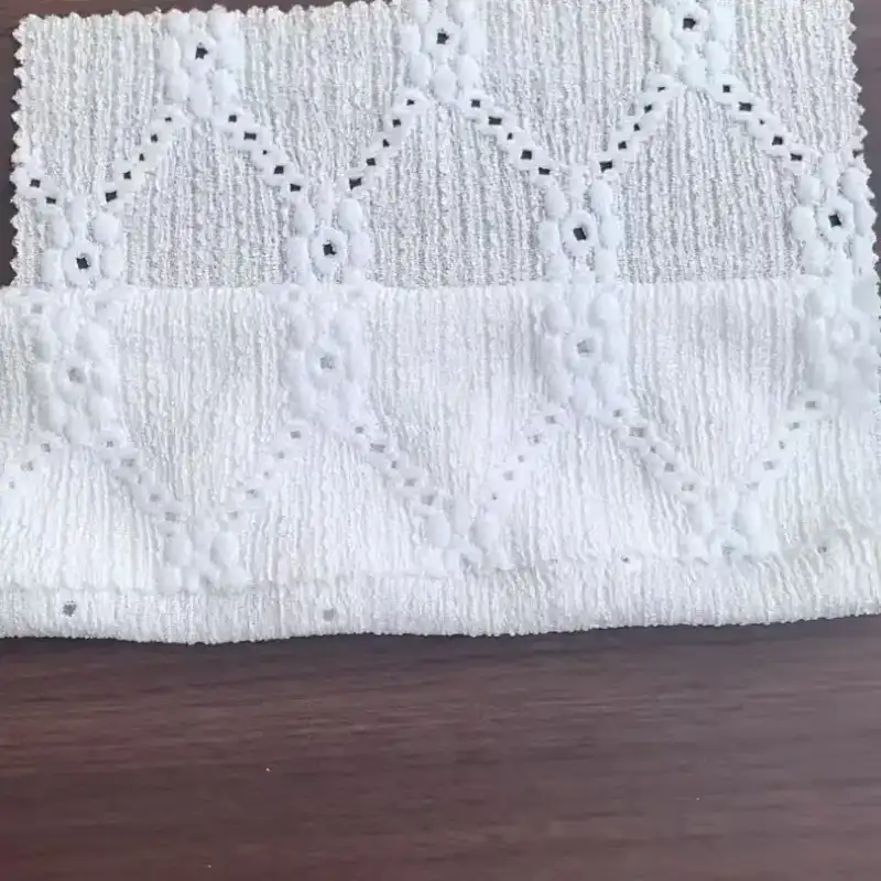 China Fabric for Hoodie  ,Dresses (Pullover) ,Bubble-Sleeve Crop Top,Kids Ruffle Tiered Dress Two-way Stretch Woven Blended Fabric Polyester white color buy from China wholesaler bulk order at wholesale price free worldwide shipping Alibaba