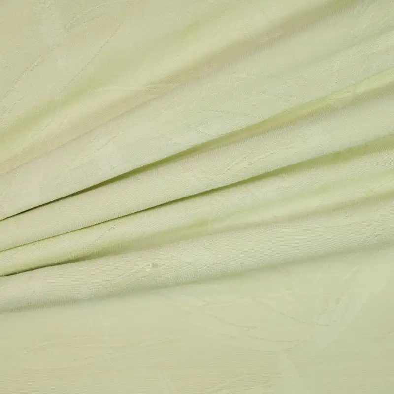 China Fabric for Blouse,Skirt,Shirt Long Sleeve Zipper ,Dresses (Cardigan Button) ,Backless Beach Dress,Ruffle Tight Dress  Jacquard Natural Woven Fabric Nylon Bamboo Polyester green color buy from China wholesaler bulk order at wholesale price free worldwide shipping Alibaba