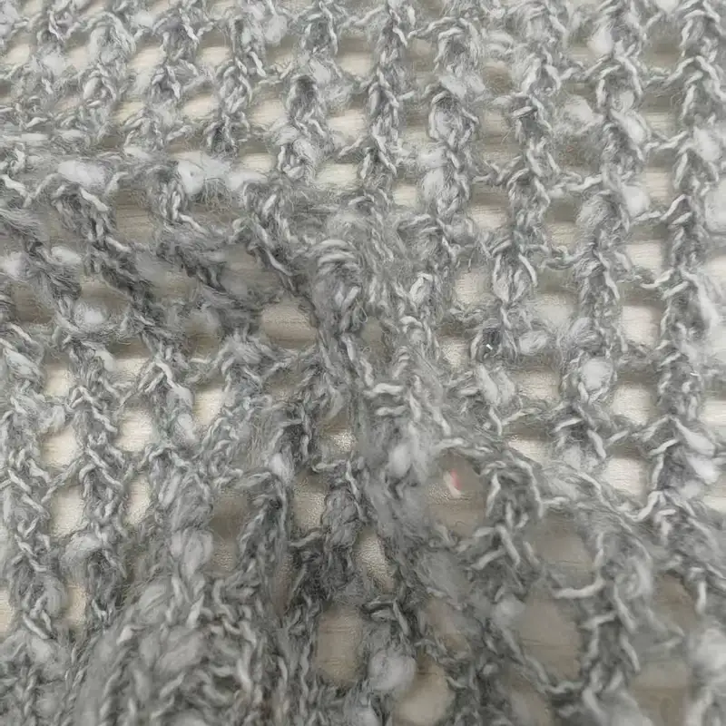 China Yarn for Dresses (Cardigan Button) (Sweater),Ladies Vest (Sweater)  Knot Yarn Fancy Yarn Cotton Polyester White color buy from China wholesaler bulk order at wholesale price free worldwide shipping Alibaba