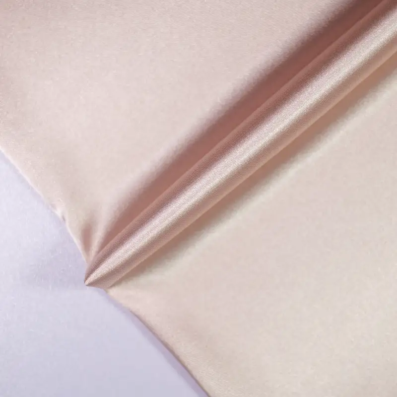 China Fabric for Interlining,Strap Midi Dress,Sleeveless Puffy Mini Dress Satin Woven Blended Fabric Polyester Spandex Pink color buy from China wholesaler bulk order at wholesale price free worldwide shipping Alibaba
