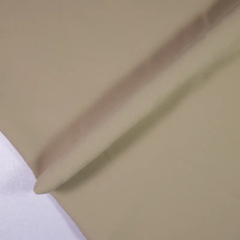 China Fabric for Shirt,Interlining,Tier Midi Shirt Dress Chiffon Synthetic Woven Fabric Polyester Brown color buy from China wholesaler bulk order at wholesale price free worldwide shipping Alibaba