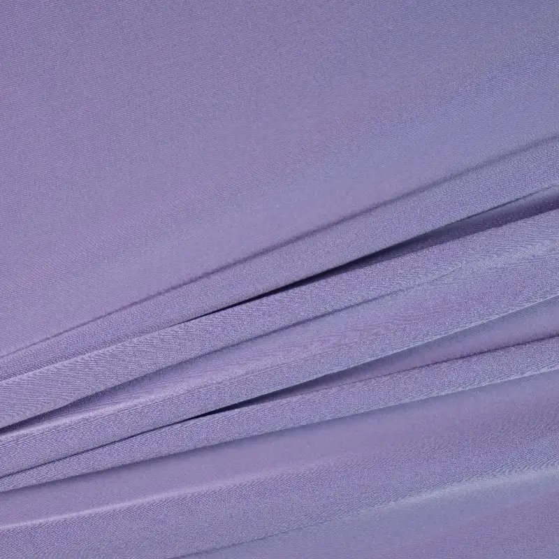 China Fabric for Shirt,Interlining,Lace-Up V-Neck Crop Top,Lantern Sleeve Lapel Blouses Bengaline Synthetic Woven Fabric Polyester Purple color buy from China wholesaler bulk order at wholesale price free worldwide shipping Alibaba