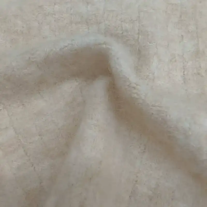 China Yarn for Hoodie,Open Cardigan (Sweater),Crew Neck Pullover (Sweater),Crop Top Pullover (Sweater) Mossy Yarn Fancy Yarn Recycled Polyester Acrylic Wool Spandex Red and off-white color buy from China wholesaler bulk order at wholesale price free worldwide shipping Alibaba