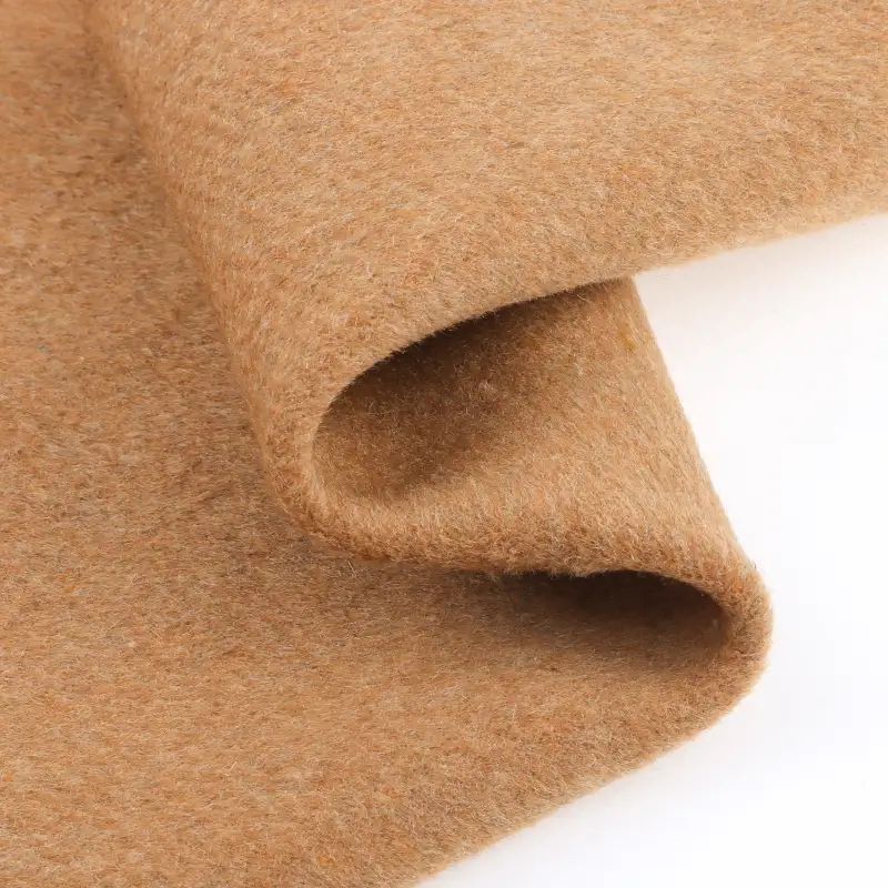 China Fabric for Overcoat,Suit,Skirt  Woolen Overcoat Woolen Wool Other Camel color buy from China wholesaler bulk order at wholesale price free worldwide shipping Alibaba
