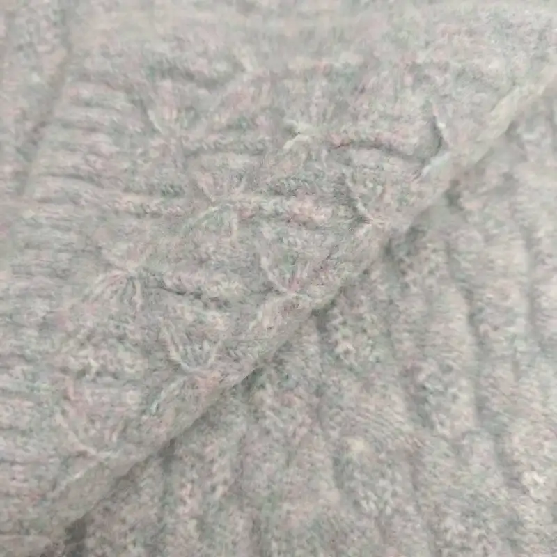 China Yarn for Hoodie,Open Cardigan (Sweater),Round Neck Pullover (Sweater),Crop Top Pullover (Sweater) Mossy Yarn Fancy Yarn Polyester Wool Spandex Gray color buy from China wholesaler bulk order at wholesale price free worldwide shipping Alibaba