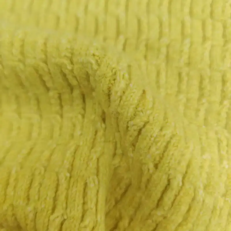 China Yarn for Crop Top,Open Cardigan (Sweater),Full-Zipper Cardigan (Sweater),Hoodie  (Sweater) Mossy Yarn Fancy Yarn Polyester Nylon Spandex yellow color buy from China wholesaler bulk order at wholesale price free worldwide shipping Alibaba