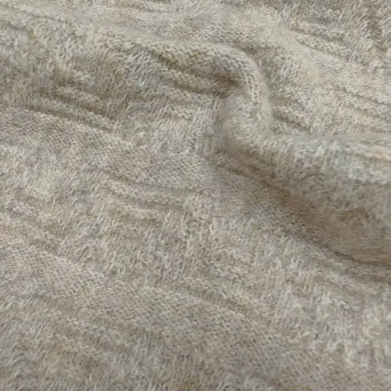 China Yarn for Polo Shirt,Crop Top,Open Cardigan (Sweater),Half-Zipper Cardigan (Sweater),Round Neck Pullover (Sweater) Mossy Yarn Fancy Yarn Recycled Polyester Acrylic Wool Spandex Gray color buy from China wholesaler bulk order at wholesale price free worldwide shipping Alibaba