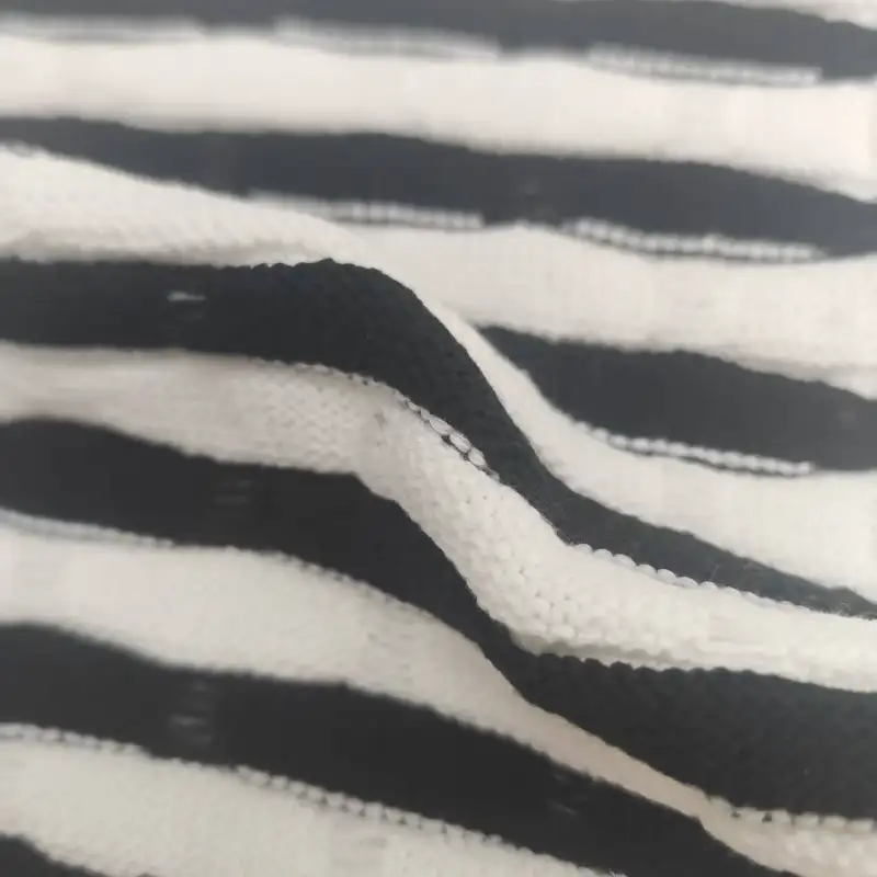 China Yarn for Hoodie,Open Cardigan (Sweater),Full-Zipper Cardigan (Sweater) Tubular Tape Yarn Fancy Yarn Cotton Polyester Black and white color buy from China wholesaler bulk order at wholesale price free worldwide shipping Alibaba