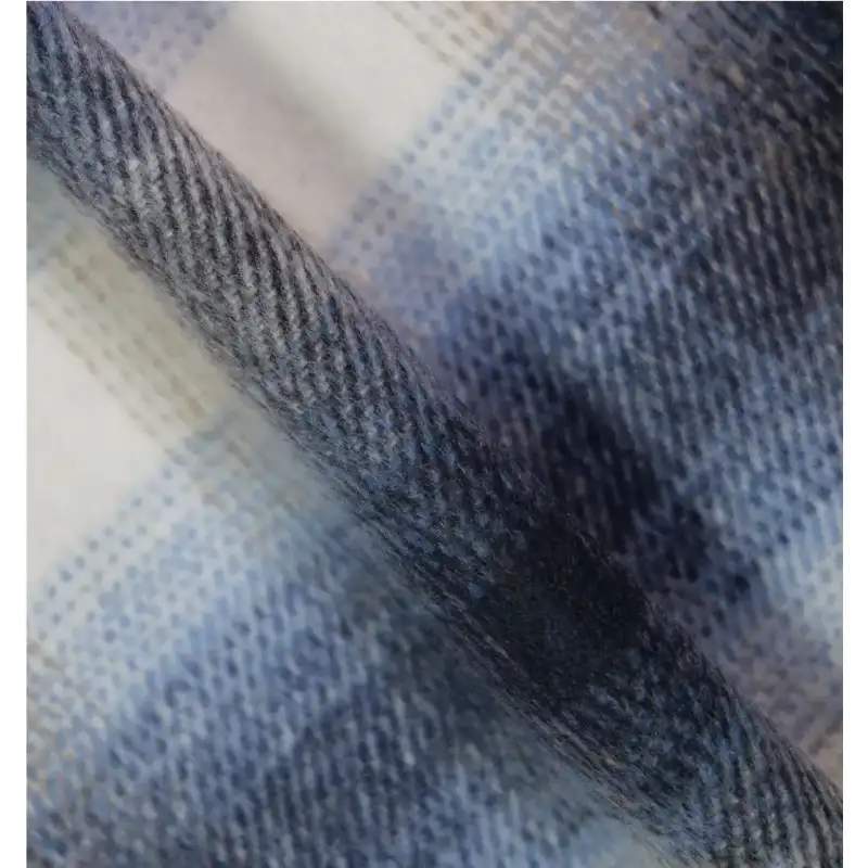China Fabric for Overcoat,Uniform,Double-Breasted Coat Yarn Dyed Check Woven Blended Fabric Polyester dark blue color buy from China wholesaler bulk order at wholesale price free worldwide shipping Alibaba