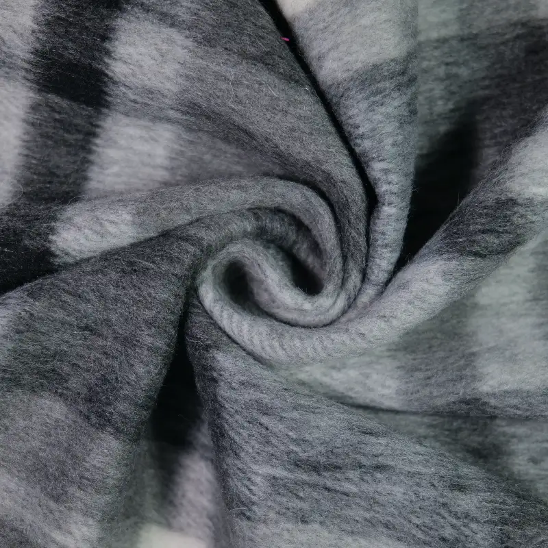 China Fabric for Overcoat,Uniform,Double-Breasted Coat Yarn Dyed Check Woven Blended Fabric Polyester grey color buy from China wholesaler bulk order at wholesale price free worldwide shipping Alibaba