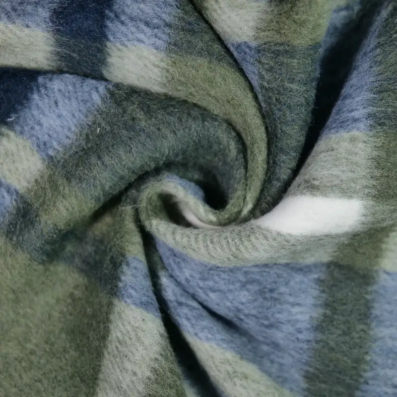 China Fabric for Jackets,Overcoat,Uniform,Kids Box-Pleated Skirt Yarn Dyed Check Woven Blended Fabric Polyester dark green color buy from China wholesaler bulk order at wholesale price free worldwide shipping Alibaba