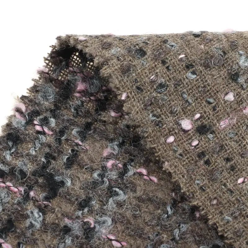 China Fabric for Blazer,Overcoat,Skirt  Chanel-Style Fabric Woolen Wool Other check color buy from China wholesaler bulk order at wholesale price free worldwide shipping Alibaba